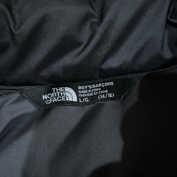 Boys 14/16Y The North Face Black Puffer - Picture 1 of 5